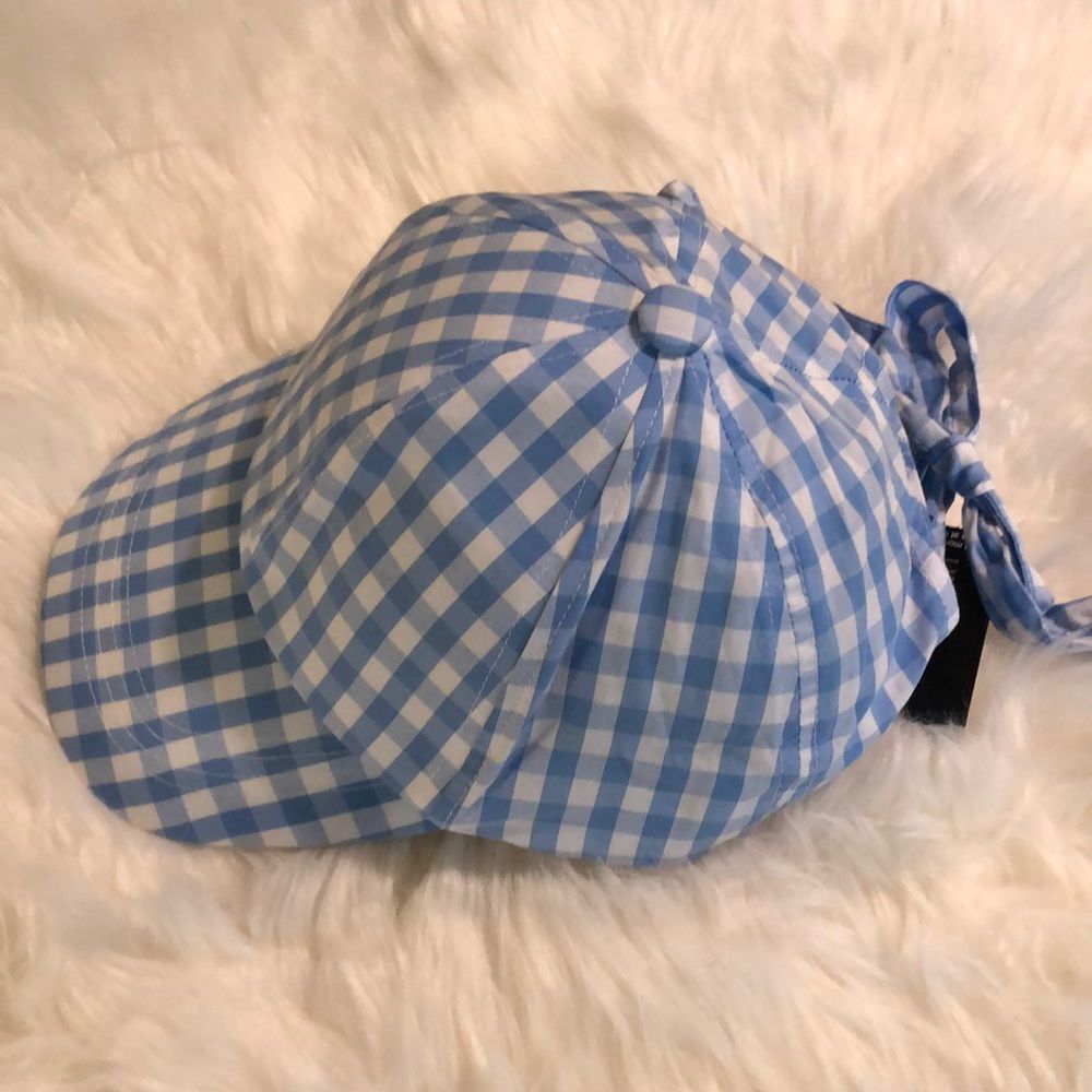 INC International Concepts Gingham Baseball Cap OS - Picture 4 of 14